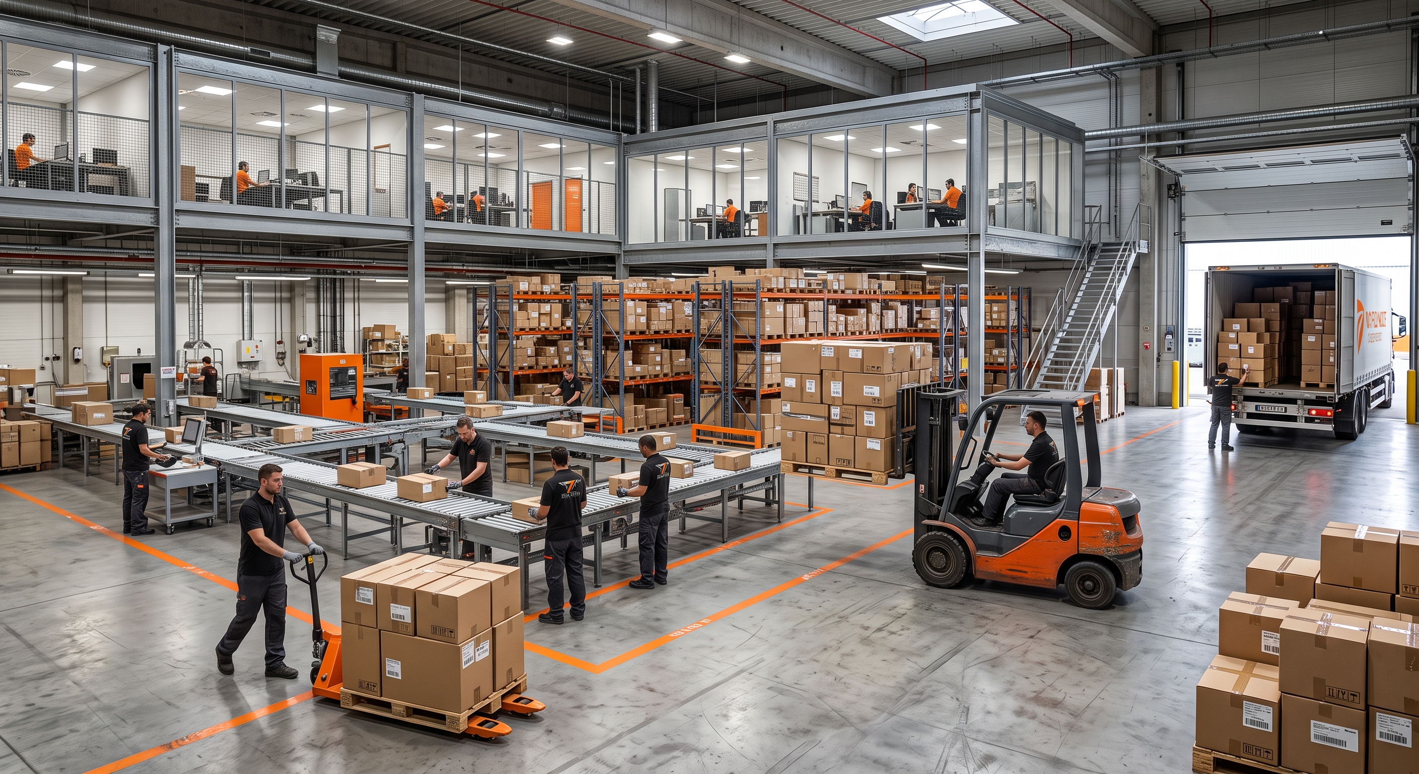 Seven Fulfillment warehouse interior